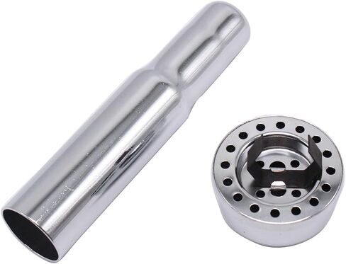 1 قطعة SHLPDFM تشيفي كروم أنبوب حشو الزيت وغطاء تنفس الزيت 4803 متوافق مع SBC BBC 265 283 327 350 Hot Rod in Kuwait