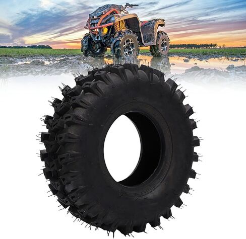 14x5.00-6 Tire, 6 inches Rubber Vacuum Tubeless Tire Replacement for ATV Quad Off Road Go Kart Cart Mini Bike, Good Enhanced Traction in Saudi Arabia