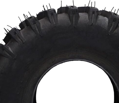 14x5.00-6 Tire, 6 inches Rubber Vacuum Tubeless Tire Replacement for ATV Quad Off Road Go Kart Cart Mini Bike, Good Enhanced Traction in Saudi Arabia