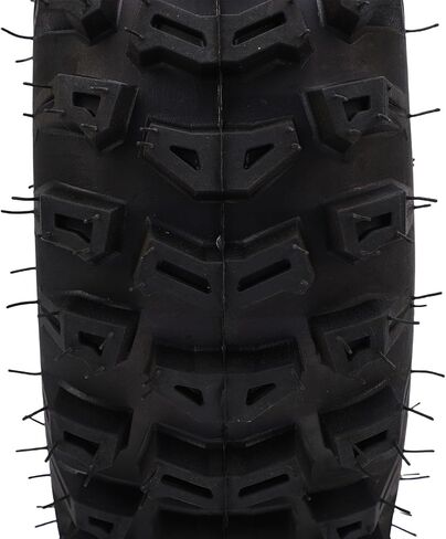 14x5.00-6 Tire, 6 inches Rubber Vacuum Tubeless Tire Replacement for ATV Quad Off Road Go Kart Cart Mini Bike, Good Enhanced Traction in Saudi Arabia