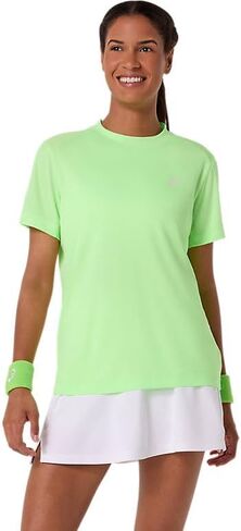 ASICS Women's Court Short Sleeve TOP Tennis Apparel in Kuwait