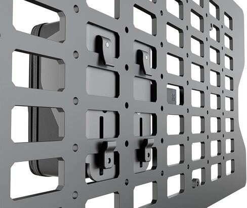 XG Cargo M7 MOLLE Pod المغناطيسي - حامل تخزين متوسط ​​للمركبة ForgedShell - وصول بقفل مغناطيسي، غلاف صلب مقاوم للطقس، لاصق MOLLE أو 3M - منظم الأدوات والعتاد in Kuwait