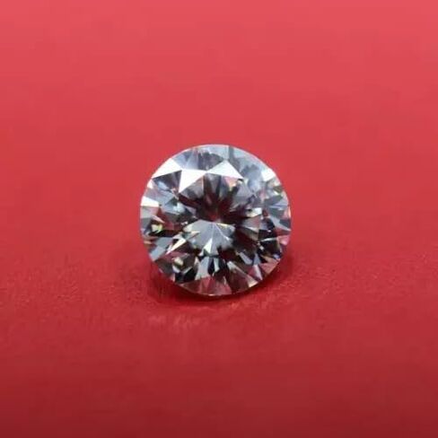 6.5 مم قطع مستدير من GIE معتمد من مختبر CVD Diamond (D Color VVS1 Clarity) تم إنشاء مختبر ماسي معتمد من الأحجار الكريمة لصنع المجوهرات in Kuwait