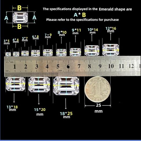 مختبر نمت الكولومبي اللون الأخضر أحجار كريمة من الزمرد 2x4-13x18 مللي متر قطع الزمرد VVS1 قطع فضفاضة الأحجار الكريمة قطع اليد مع شهادة AGL in Saudi Arabia