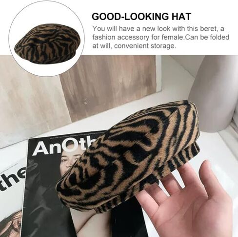 VALICLUD Warm Plush Beret Hat for Women Stylish Autumn Winter Cap Soft and Comfortable Fashion Accessory Unique Design for Cold Weather Outfits Coffee in Saudi Arabia