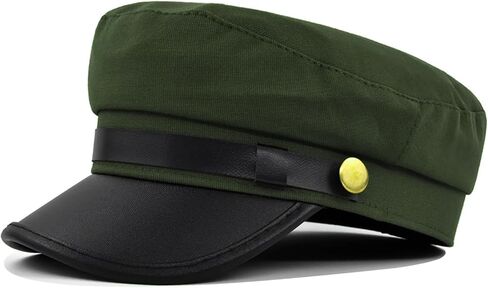 Vintage Newsboy Cap for Women Classic Beret Hat Chauffeur Captain Style Hat in Saudi Arabia