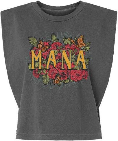 قميص بدون أكمام قصير من MANÁ Official Tour Roses in Kuwait