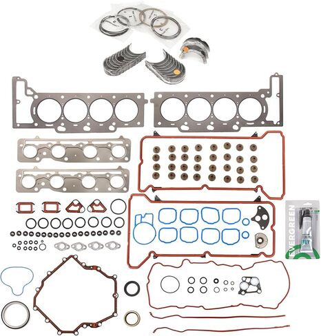 Evergreen SA-3129803227-2 Full Gasket Set Bearings Rings Compatible With/For 00-01 Cadillac Deville ElDorado Seville 4.6L in Saudi Arabia