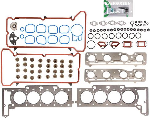 Evergreen SA-3129803227-2 مجموعة حشية كاملة حلقات محامل متوافقة مع/لـ 00-01 كاديلاك ديفيل الدورادو سيفيل 4.6L in Kuwait