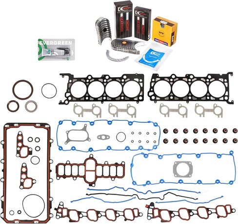 Evergreen SA-5494167898-3 مجموعة حشية كاملة محامل حلقات تناسب 97-98 Ford E150 E250 E350 F150 F250 5.4 SOHC in Saudi Arabia