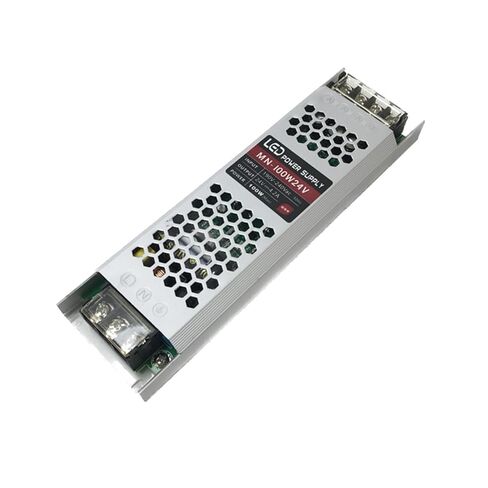 1 قطعة LED رقيقة جدا التبديل التيار المتناوب 220 فولت إلى تيار مستمر 12 فولت 24 فولت 100 واط صندوق إضاءة مصباح خطي سليم محول سائق (12 فولت 100 واط) in Kuwait