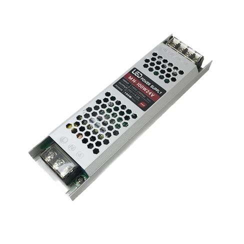 1 قطعة LED رقيقة جدا التبديل التيار المتناوب 220 فولت إلى تيار مستمر 12 فولت 24 فولت 100 واط صندوق إضاءة مصباح خطي سليم محول سائق (12 فولت 100 واط) in Kuwait