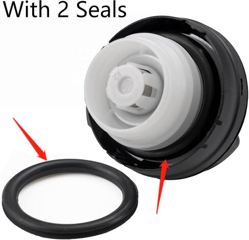 Gas cap With 2 Seals For Honda Accord Civic Crv Odyssey Fit HRV Insight Pilot, Acura ILX MDX RDX RL TL TSX 2005 2006 2007 2008 2009 2010 2011 2012 2013 2014 2015 2016 2017 2018 2019 2020, 17670TR0A01 in Saudi Arabia