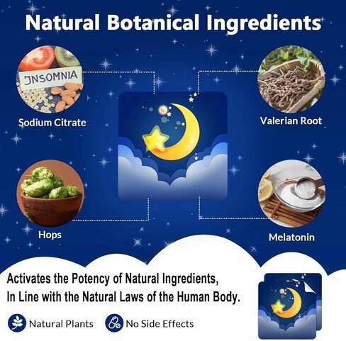 72 بقع نوم للحزمة للبالغين قوة إضافية ، تصحيح نوم سهل التطبيق مع بقع فاليريان وميلاتونين ، ليلة طويلة الأمد للرجال والنساء -01 in Kuwait