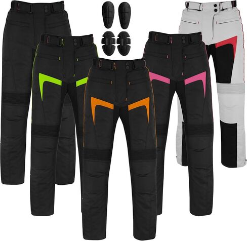 Woman Motorcycle Pants Waterproof Motorbike Trouser with Removable Lining Protective Armored Riding Motocross Gear for Girl in Saudi Arabia