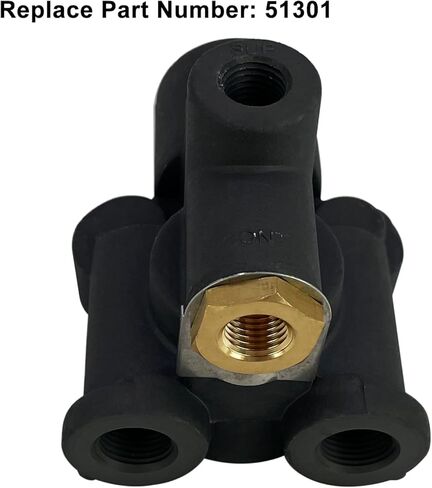 Trailer Air Spring Brake Valve-Tev Replace# 51301, 1/4" Supply & Control Ports, TEV Spring Brake Control, Anti-Lock, Corrosion Resistant in Saudi Arabia