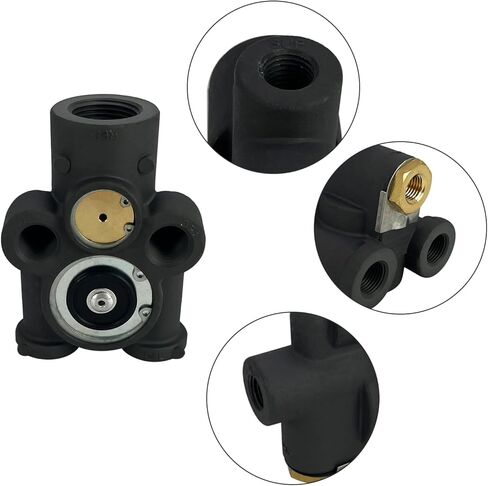 Trailer Air Spring Brake Valve-Tev Replace# 51301, 1/4" Supply & Control Ports, TEV Spring Brake Control, Anti-Lock, Corrosion Resistant in Saudi Arabia