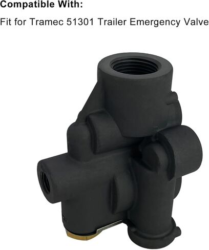 Trailer Air Spring Brake Valve-Tev Replace# 51301, 1/4" Supply & Control Ports, TEV Spring Brake Control, Anti-Lock, Corrosion Resistant in Saudi Arabia