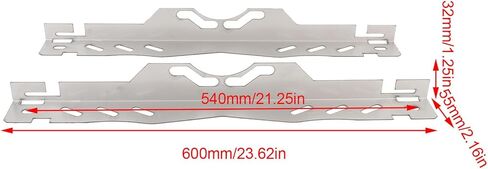Aramox Wheel Alignment Tool Plate, Stainless Steel Heavy Duty Toe Alignment Tool with Accurate Measurement for SUVs and Sedans in Saudi Arabia
