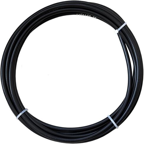 غطاء كابل فرامل مبطن للدراجة، غطاء كابل فرامل أسود وأحمر، 5 مم × 10 قدم و5 مم × 50 قدم للاختيار (أبيض، 10 قدم) in Kuwait