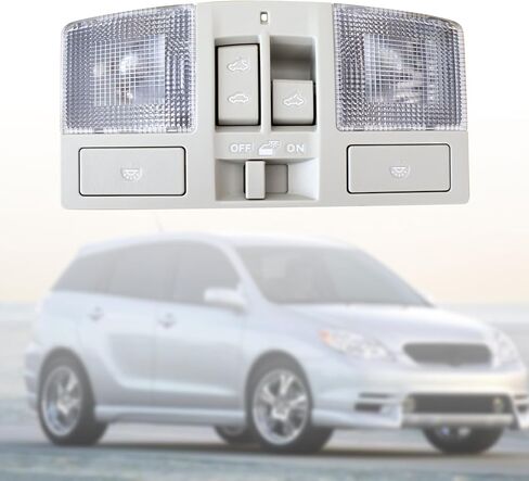 Overhead Console w/Sunroof Switch & Dome Light Compatible with Mazda3 2010 2011 2012 2013 Cab Interior Ceiling Roof Reading Lamp Accessories replace BBM6-69-970B-75 BBM669970B75 in Saudi Arabia