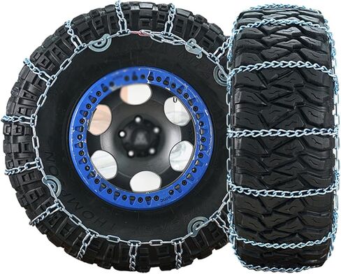 سلاسل الثلج لسلاسل إطارات السيارات، 4x4s سلاسل جر متينة مضادة للانزلاق لشاحنات بيك اب سيارات الدفع الرباعي لشاحنات بيك اب سيارات الدفع الرباعي 37x12.5 R17 in Kuwait