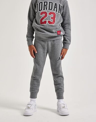 مجموعة بلوفر جيرسي باك من جوردان لمرحلة ما قبل المدرسة (85C651-GEH، رمادي) in Kuwait