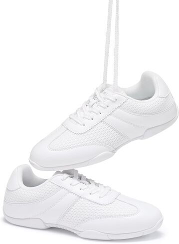 Stelle Cheer Shoes Women White Girls Cheerleading Shoes Competition Sneakers Training Breathable Lightweight Tennis Sports in Saudi Arabia