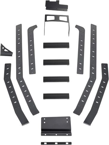 Areyourshop Rear Ladder Fit For Toyota 4Runner 2010-2024, Tailgate Hatch Ladder Load Bearing 200 LBS, Aluminum Rear Gate Ladder in Saudi Arabia