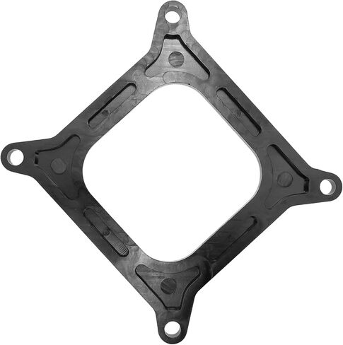فاصل مكربن ​​فينولي مفتوح المركز 1/2 بوصة مناسب لهولي AFB Edelbrock SBC BBC 4BBL BB SB لـ Chevy Ford 350 مع مجموعة مسامير حشية in Kuwait