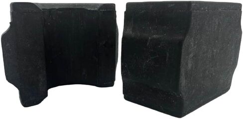 33506861149 قضيب التثبيت جلبة التثبيت يتصاعد 2.5 مم مطاط 2-pack متوافق مع قطع غيار الدراجات النارية للسيارات لرقم القطعة 33506861149 in Kuwait