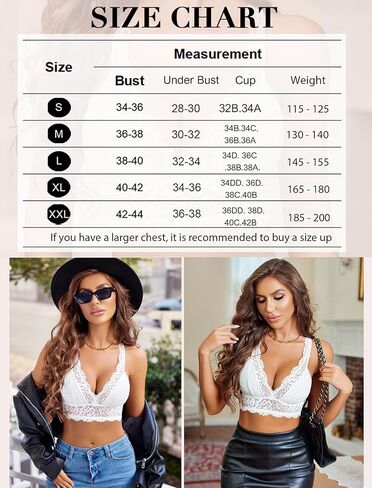 Avidlove Lace Bralettes for Women Wireless Unpadded Bras Racerback Cami Tops Basic Sexy Strappy Everyday Lingerie in Saudi Arabia