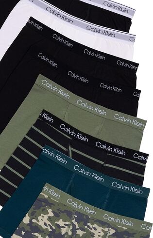 Calvin Klein Kids Boys' Modern Cotton Boxer Brief Underwear 8-Pack, Basic Camo Pack, Medium in Saudi Arabia