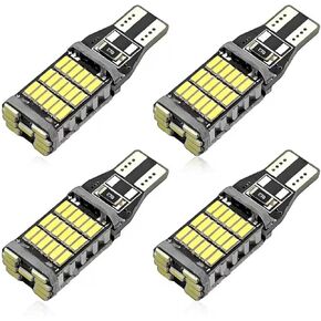 4 PCS LED Reverse Lights, Super Bright 45 4014 Chipsets, Bulbs Brake Lights for Cars Trucks RVs (White) in Saudi Arabia