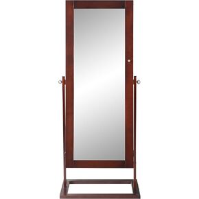 خزانة ملابس للمجوهرات قائمة بذاتها من منتجات برومان مع مرآة كاملة الطول، ومنظم تخزين المكياج، وإسبريسو in Kuwait