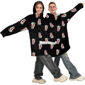 Couples Hoodies Pajamas Oversized Two Person Hoodie Couple Matching Onesies Flannel Blanket Clothes for Anniversary in Saudi Arabia