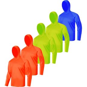 LeeHanTon Long Sleeve Athletic Shirt Men Sun Protection UPF 50+ Hoodie Shirts Fishing Running Uv Swim Rash Guard T-Shirt in Saudi Arabia
