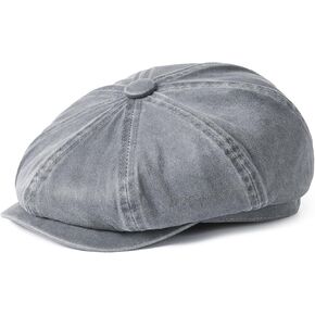 قبعة BOTVELA للرجال ذات 8 ألواح مسطحة من Newsboy ذات قبعة مسطحة من Baker Boy Gatsby Ivy in Kuwait