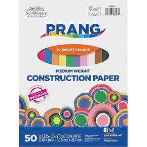 Prang (Formerly SunWorks) Construction Paper, 10 Assorted Colors, 12" x 18", 50 Sheets in Saudi Arabia