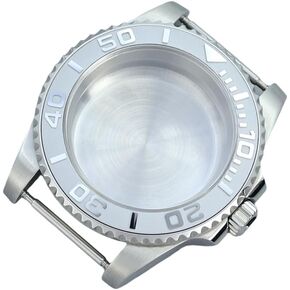 NH35 40mm Diver Waterproof Watch Case Sapphire Crystal Glass for NH35 NH34 NH36 Miyota8215 ETA2824 Movement in Kuwait