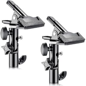 NEEWER Photo Studio Heavy Duty Metal Clamp Holder with 5/8" Light Stand Attachment for Reflector in Kuwait