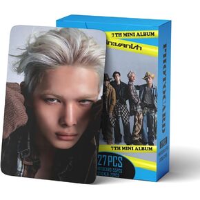 Yuto 127 PCS Album The SIN : Vanish Photocards 55 PCS Lomo Cards Set 72 PCS Stickers Postcard Gift Merchandise for Boys and Girls (B) in Saudi Arabia