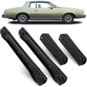 Upper & Lower Rear Trailing Arms With Bushings, Fit for 1978-1988 Chevy Monte Carlo/El Camino/Malibu, Oldsmobile Cutlass, Buick Regal, Pontiac Grand Pri -Replace 568-8985 568-9062 Trailing Arm in Kuwait