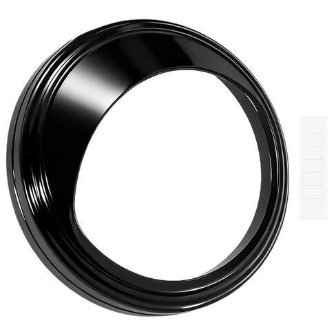 Black 5" Tank-Mounted Speedometer Gauge Bezel Cover Trim Ring with Visor for Harley Dyna Softail Touring Road King Electra Glide 1968-2019, with 5 inch Speedometer in Saudi Arabia