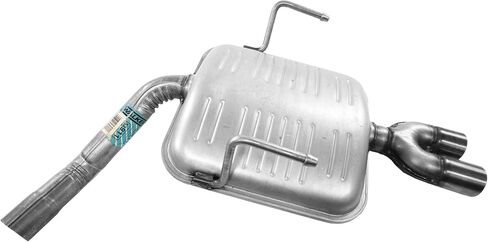 Walker 53911 Direct Fit Exhaust Resonator and Pipe Assembly 2" Inlet (ID) 2.25" Outlet (OD) for GMC Acadia in Kuwait