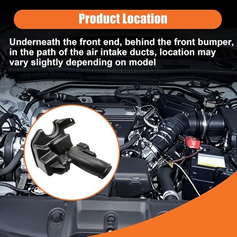 صندوق فلتر تجميع غرفة الرنين للمحرك السفلي من XQSMWF، مرنان مدخل الهواء متوافق مع Honda Accord 2.4L 3.5L 2013 2014 2015 2016 2017#17230-5A2-A00 172305A2A00 in Saudi Arabia