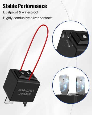 9038A Relay Bypass Switch Kit with Amp Loop, Pack of 6 Relay Tester Diagnostic Scan Switch Kit in Kuwait