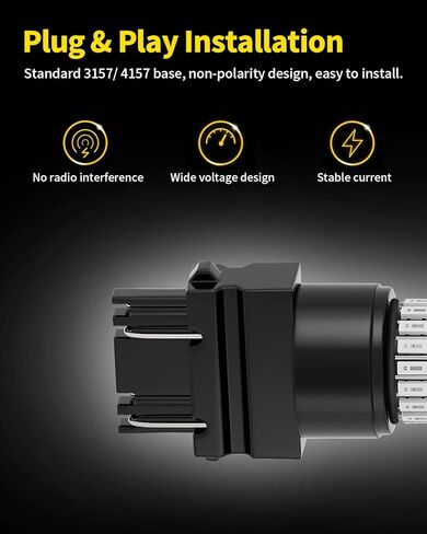 مصابيح LED حمراء رائعة 3157 4157 3057 4057 متوافقة مع مصابيح الفرامل Ford 2002-2010 Explorer ومصابيح الذيل Explorer 2002-2005، حزمة من 2 in Kuwait