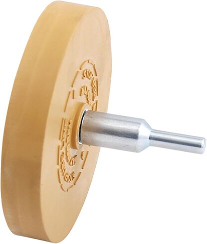 Car Decal Remover Eraser Wheel, Rubber Eraser Wheel for Drill, Sticker Remover Tool for Removing Adhesives, Vinyl Decals, Stripes, Tapes, and Graphics from Car, RV, Boat, Motorcycle (1PC) in Saudi Arabia