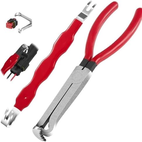2 PCS Electrical Disconnect Pliers for Cars,Automotive connector removal tool，Automotive electrical terminal connector separator removal tool,Electrical disconnect pliers in Kuwait